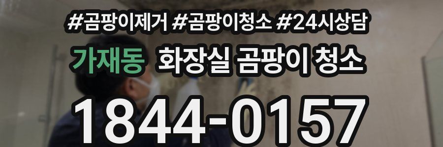 가재동 화장실 곰팡이 청소