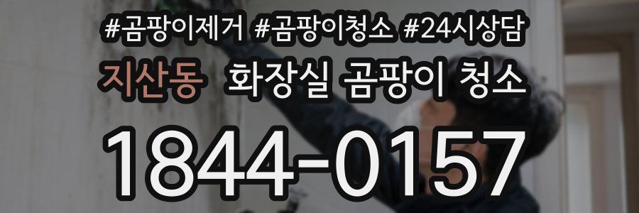 지산동 화장실 곰팡이 청소