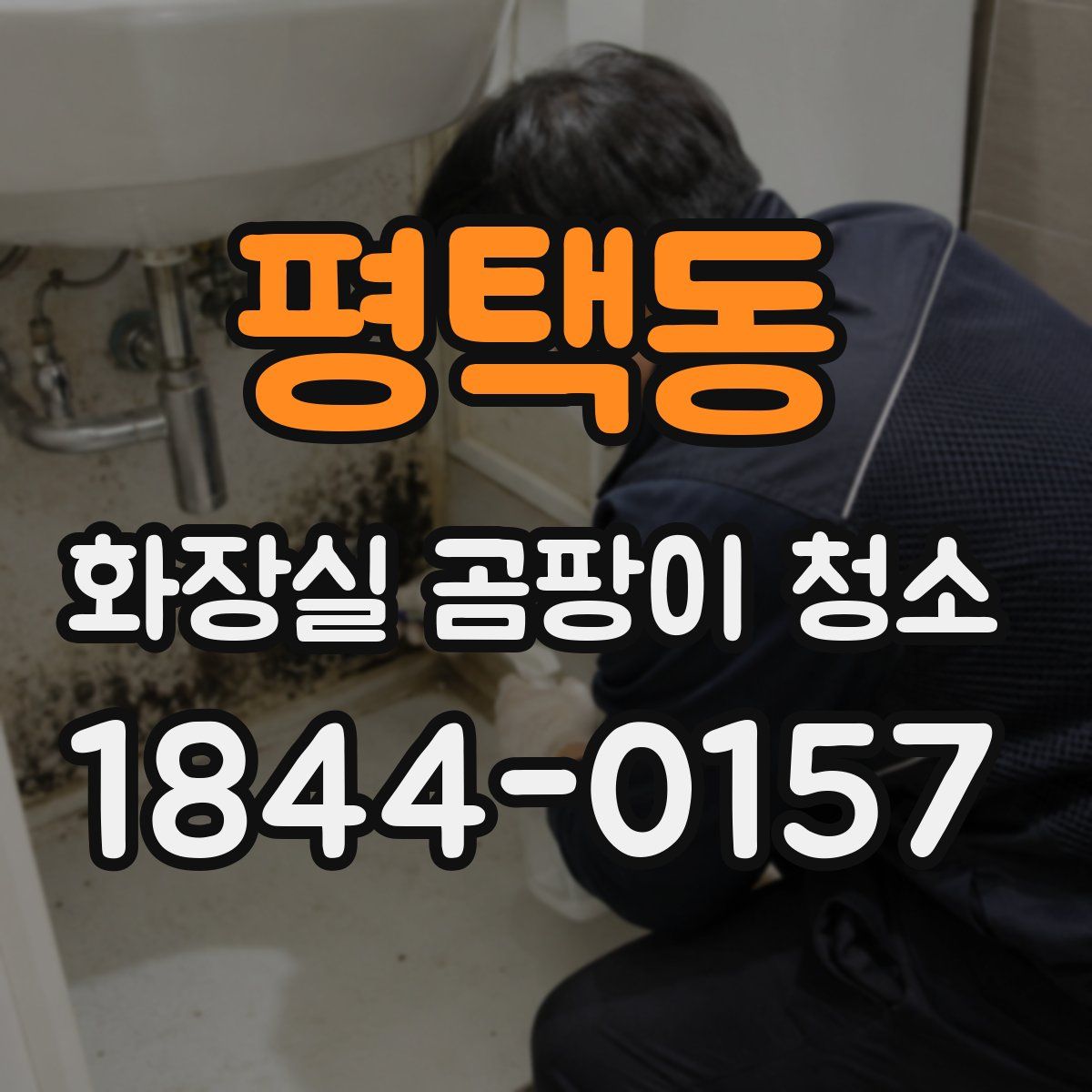 평택동 화장실 곰팡이 청소