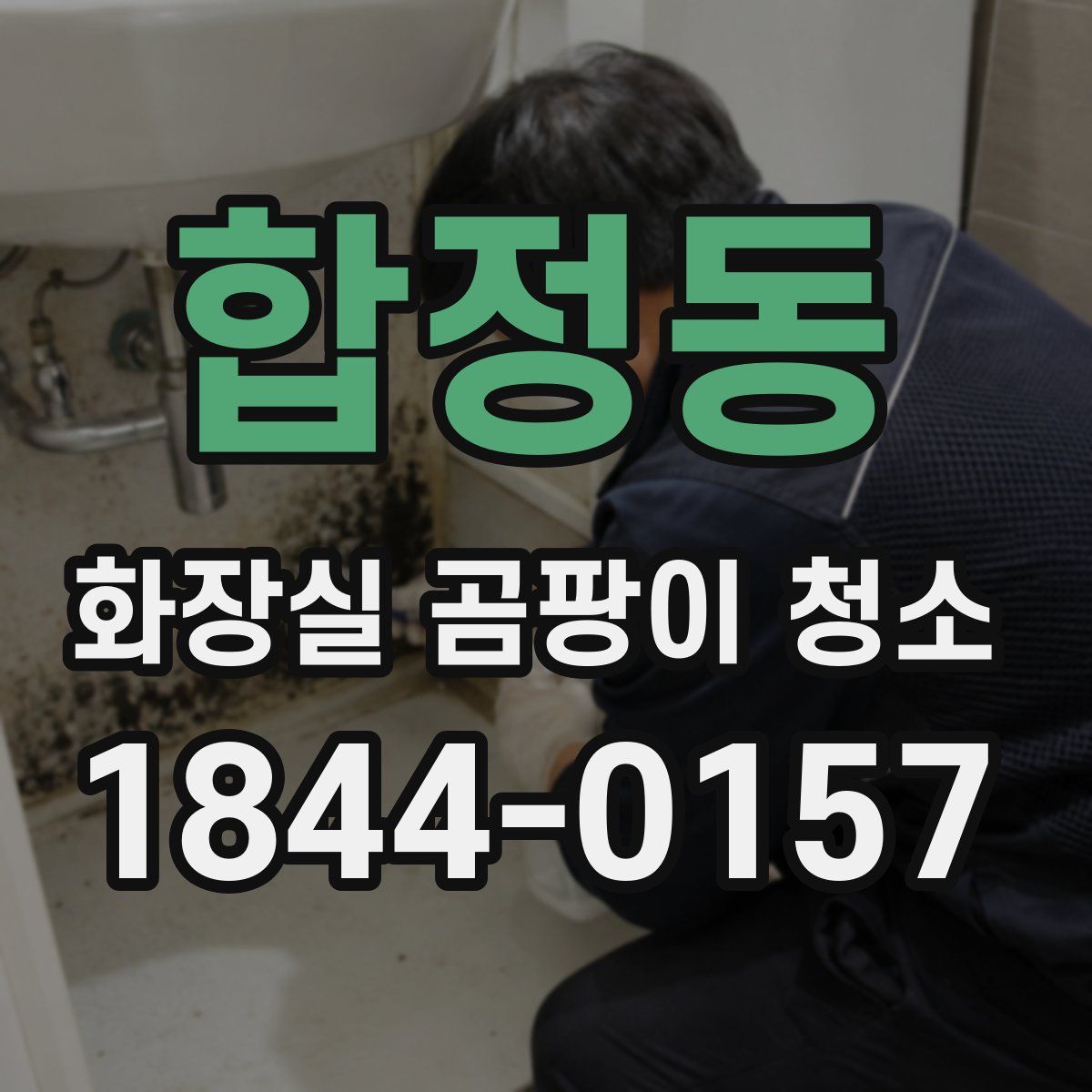 합정동 화장실 곰팡이 청소