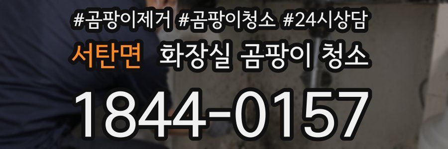 서탄면 화장실 곰팡이 청소