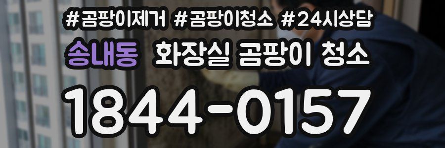 송내동 화장실 곰팡이 청소
