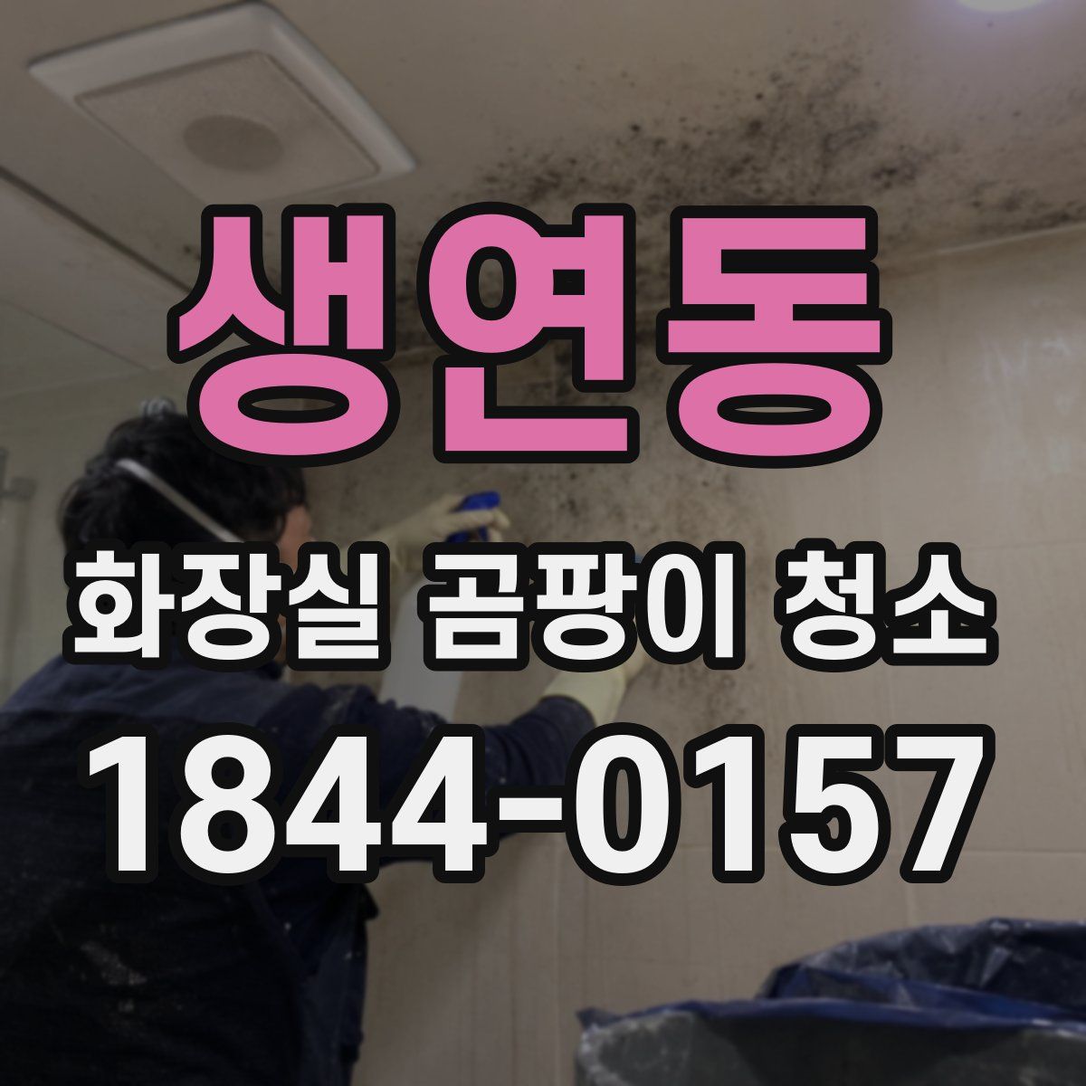 생연동 화장실 곰팡이 청소