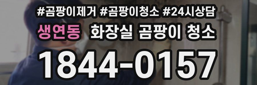 생연동 화장실 곰팡이 청소