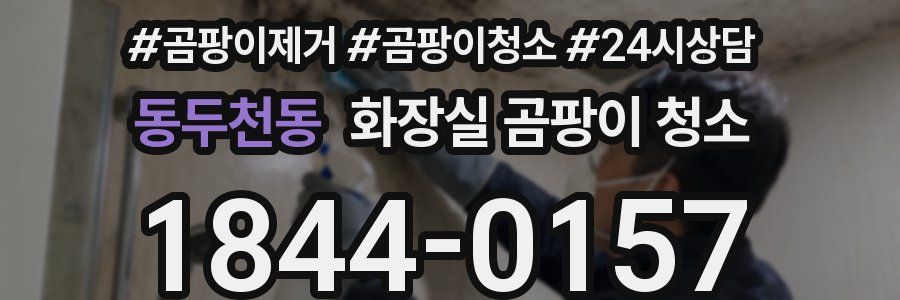 동두천동 화장실 곰팡이 청소