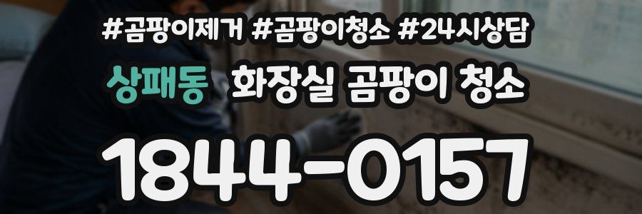 상패동 화장실 곰팡이 청소