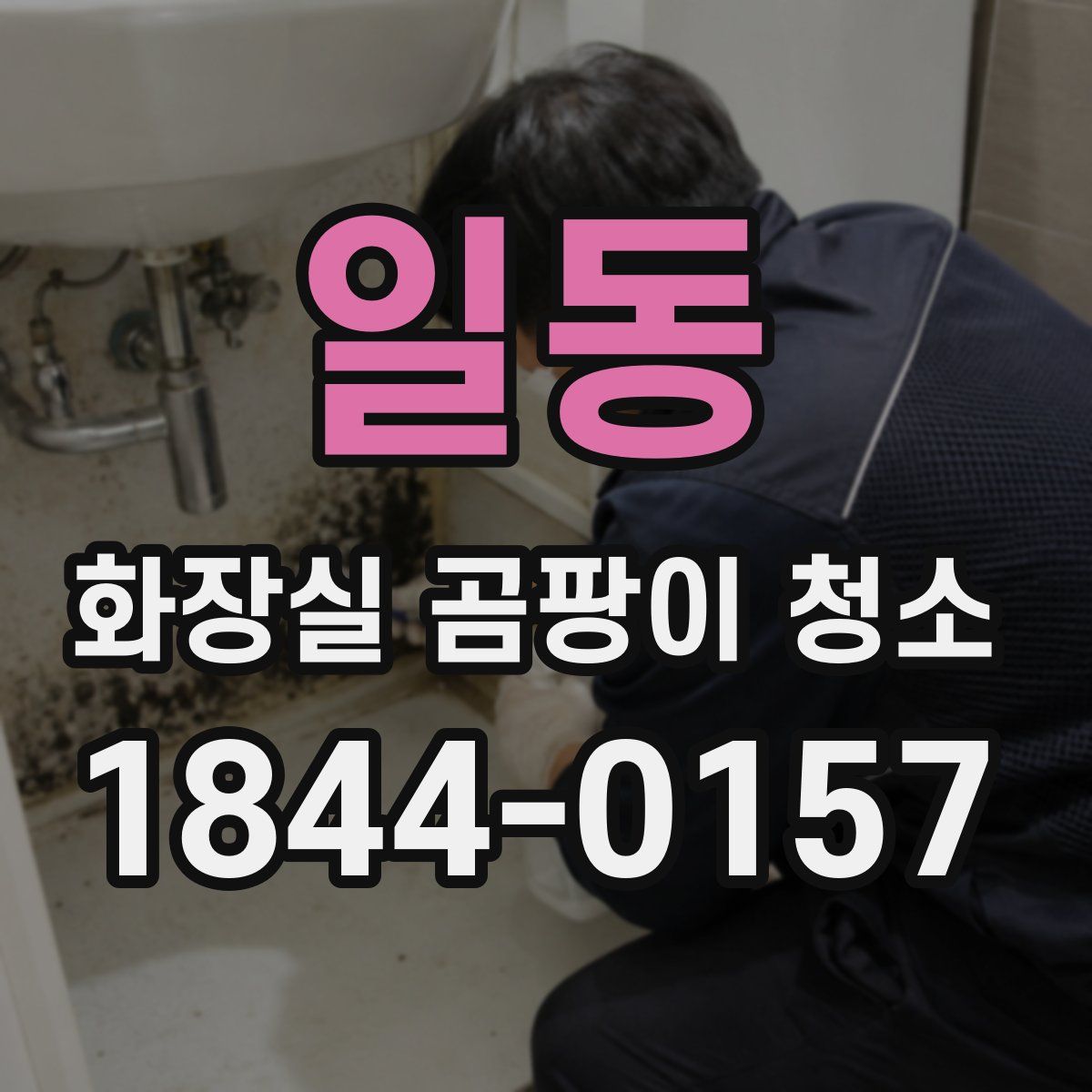 일동 화장실 곰팡이 청소