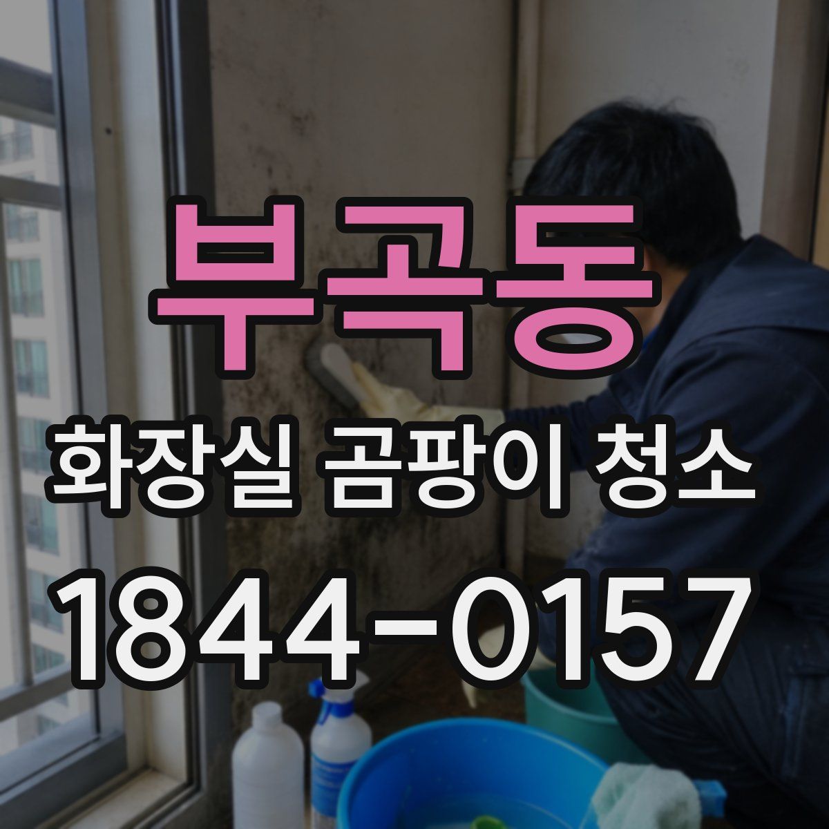 부곡동 화장실 곰팡이 청소