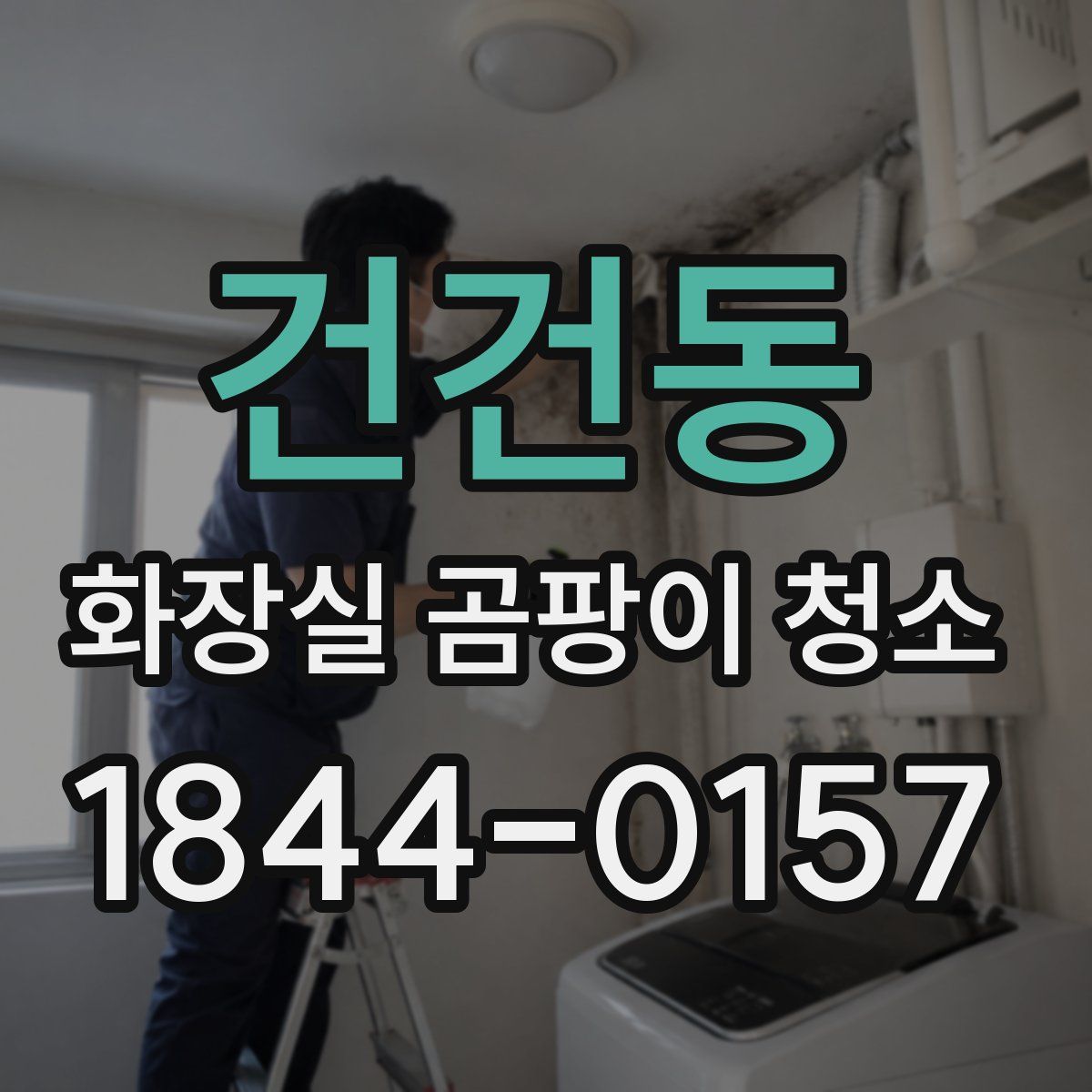 건건동 화장실 곰팡이 청소