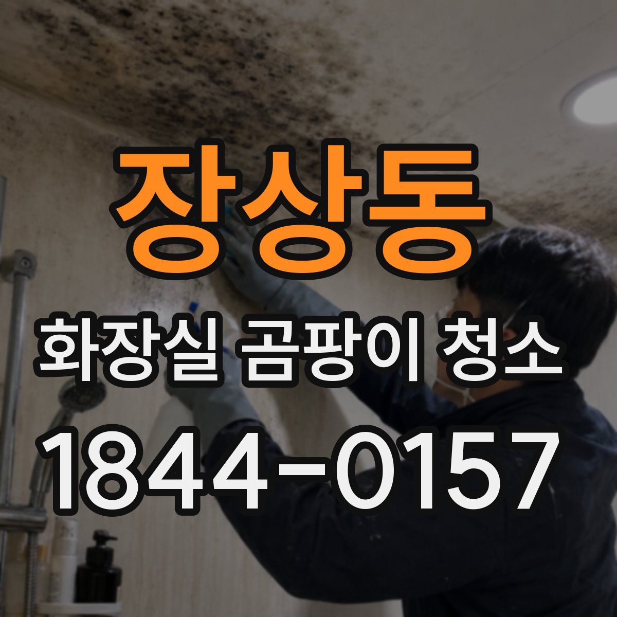 장상동 화장실 곰팡이 청소