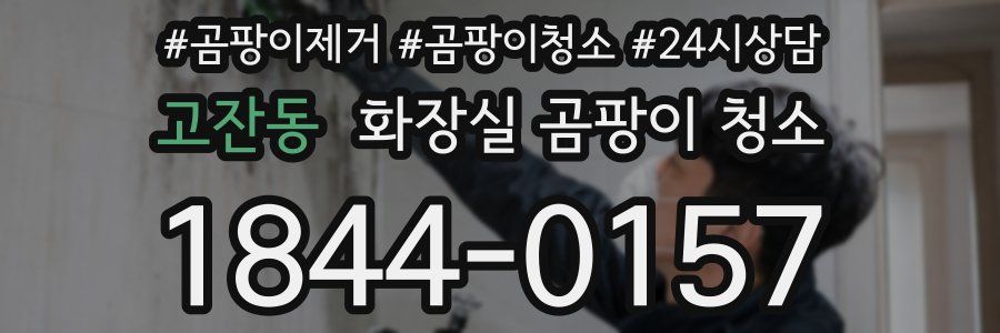 고잔동 화장실 곰팡이 청소