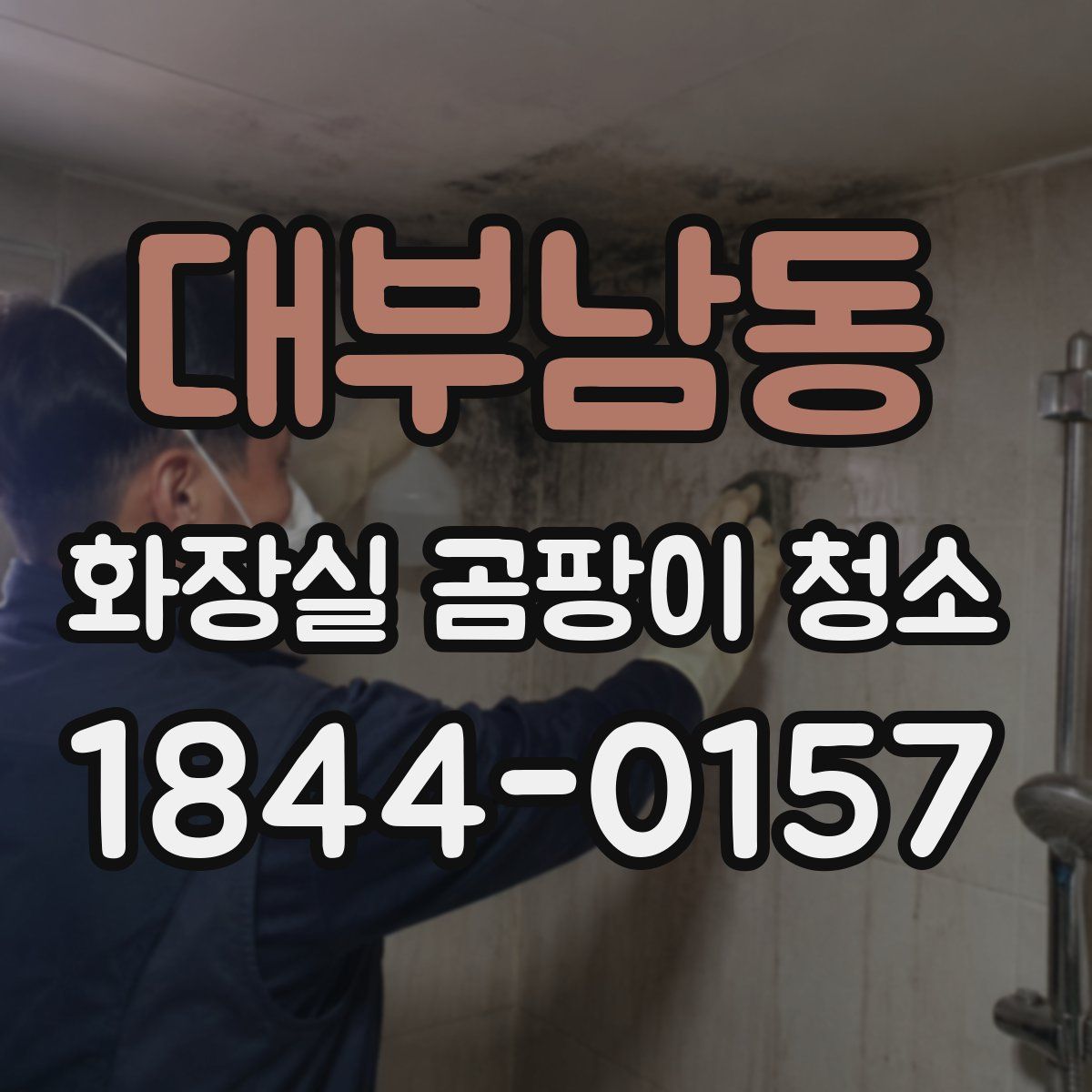 대부남동 화장실 곰팡이 청소