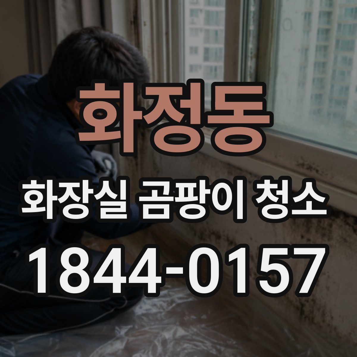 화정동 화장실 곰팡이 청소