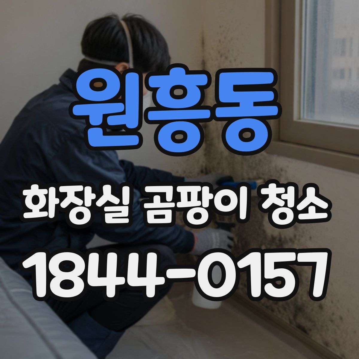 원흥동 화장실 곰팡이 청소