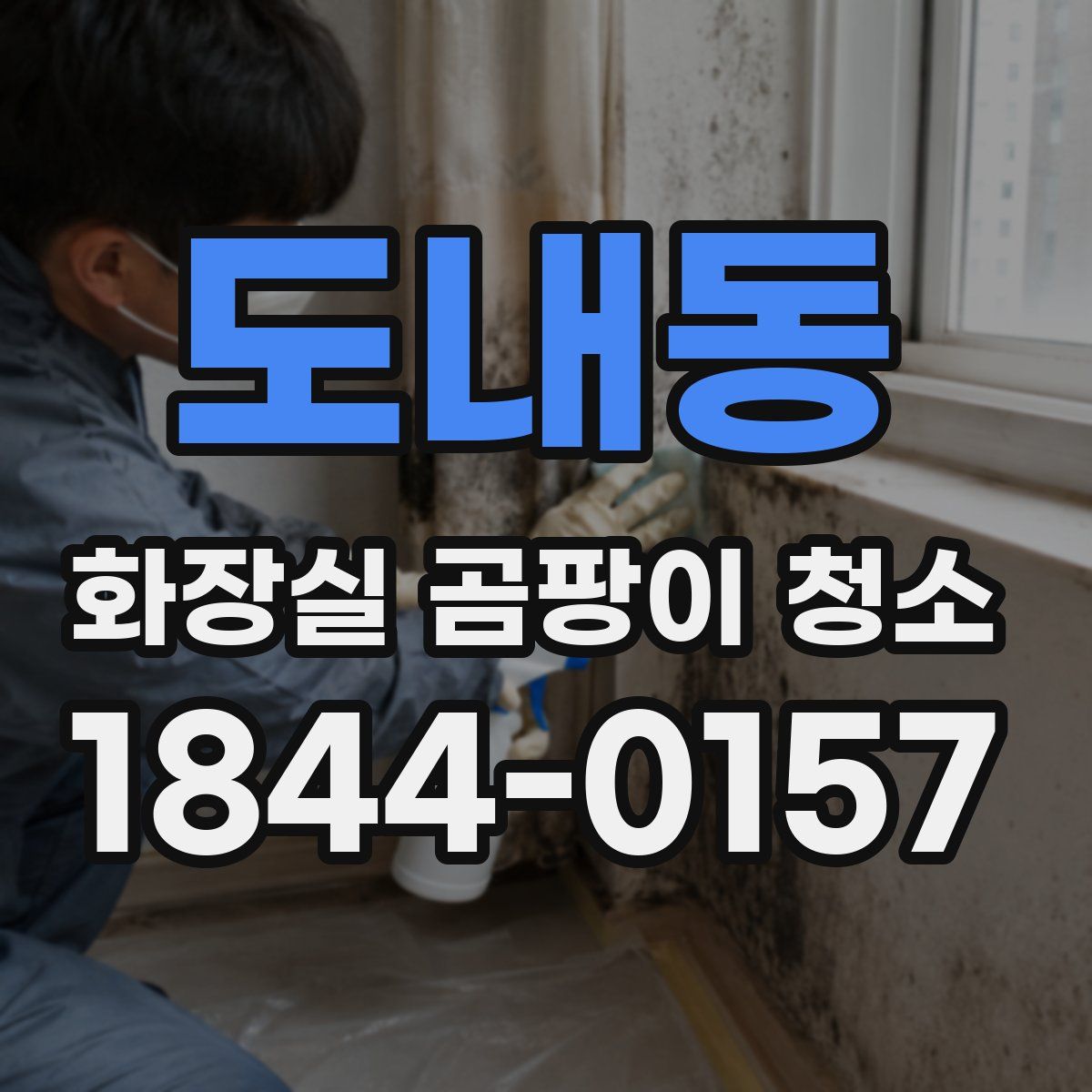 도내동 화장실 곰팡이 청소