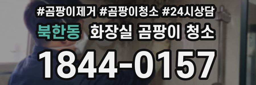북한동 화장실 곰팡이 청소