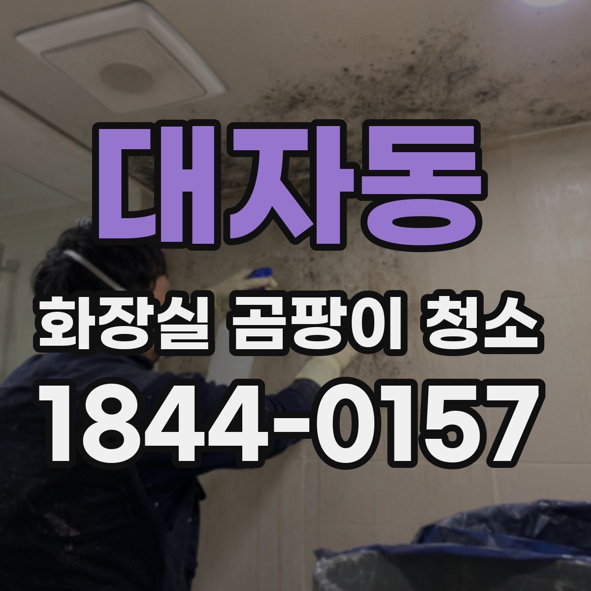 대자동 화장실 곰팡이 청소