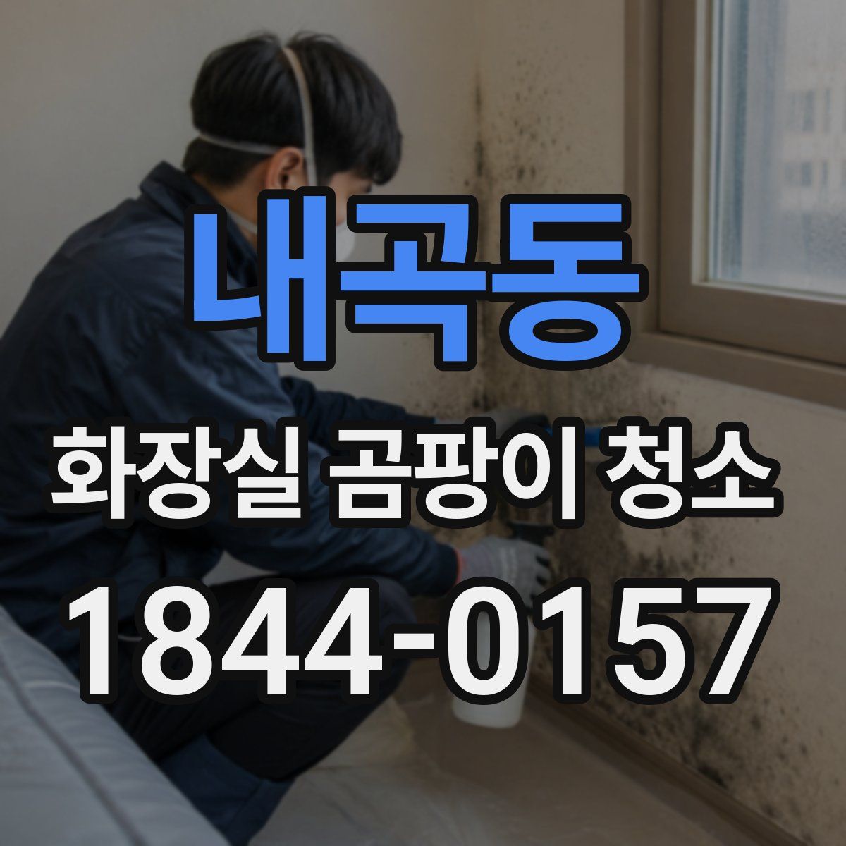 내곡동 화장실 곰팡이 청소
