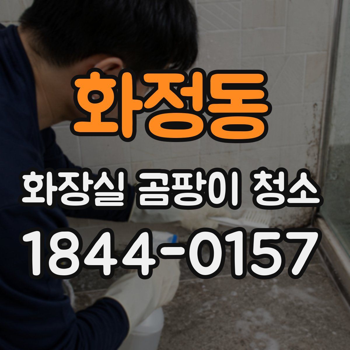 화정동 화장실 곰팡이 청소