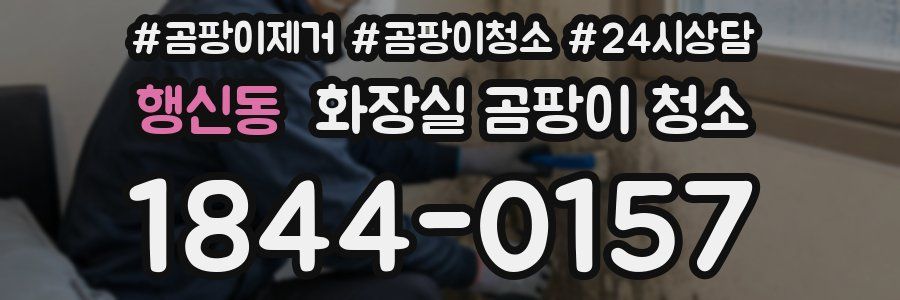 행신동 화장실 곰팡이 청소