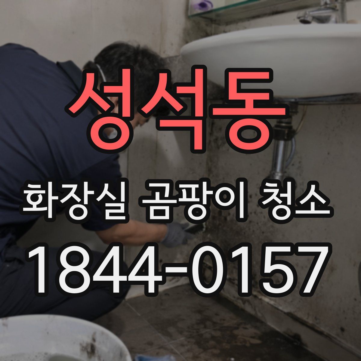 성석동 화장실 곰팡이 청소