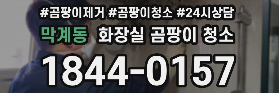 막계동 화장실 곰팡이 청소