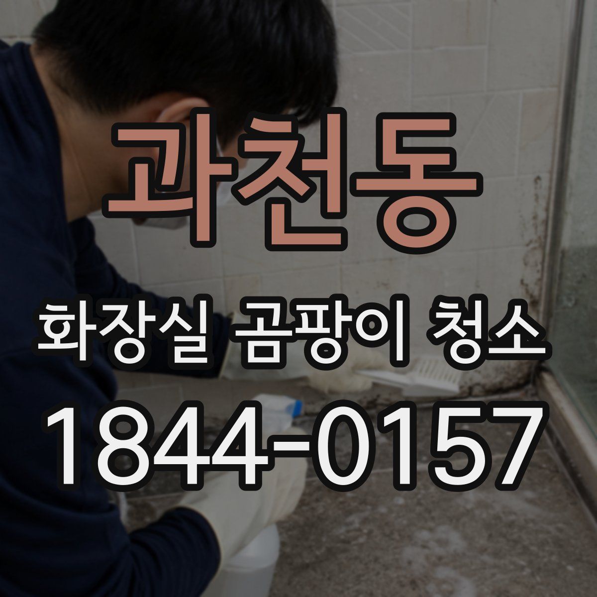 과천동 화장실 곰팡이 청소