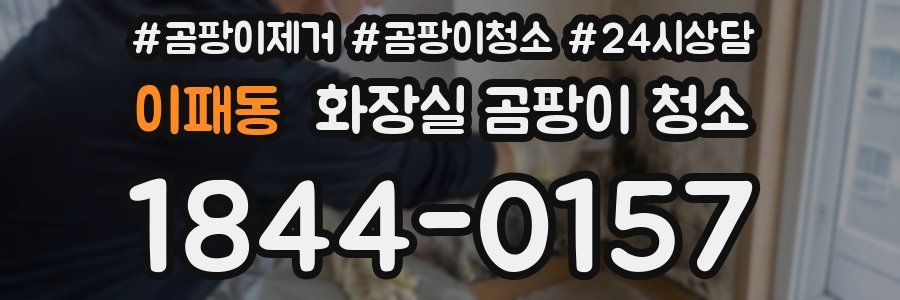 이패동 화장실 곰팡이 청소