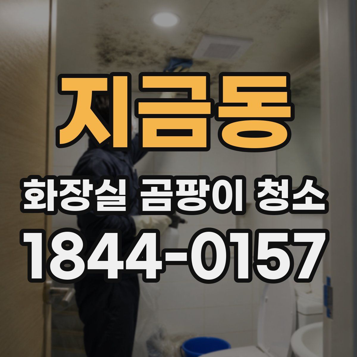 지금동 화장실 곰팡이 청소