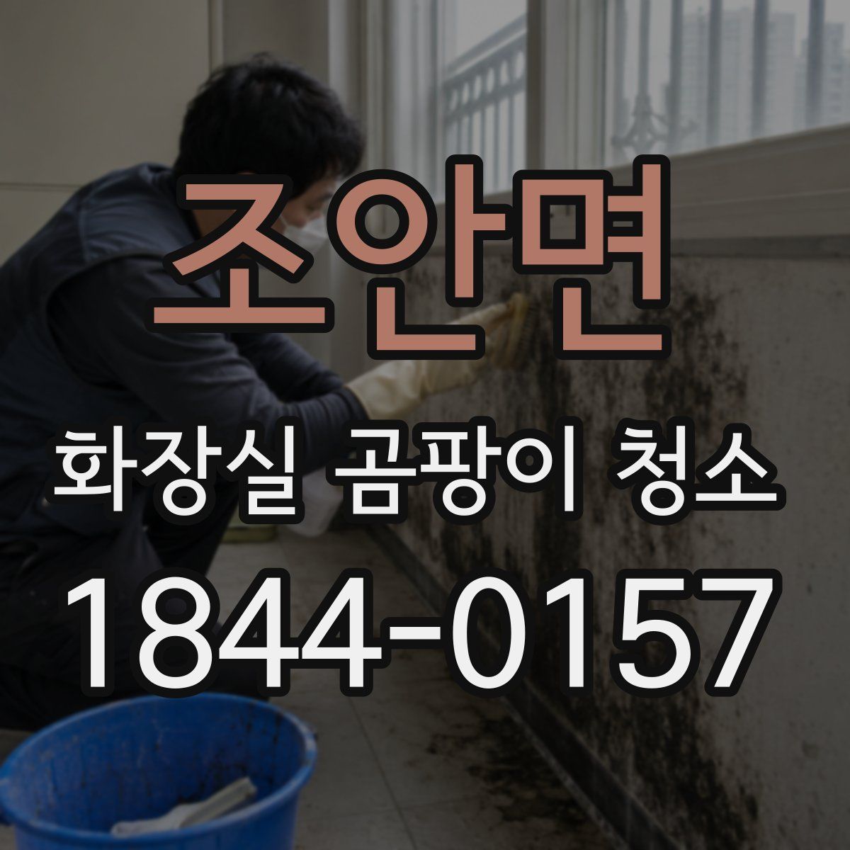 조안면 화장실 곰팡이 청소