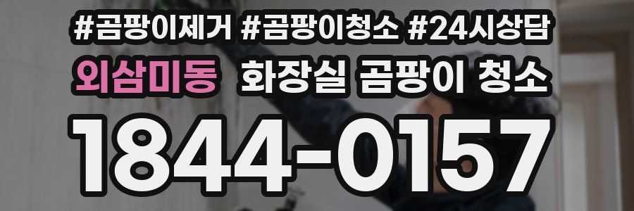 외삼미동 화장실 곰팡이 청소