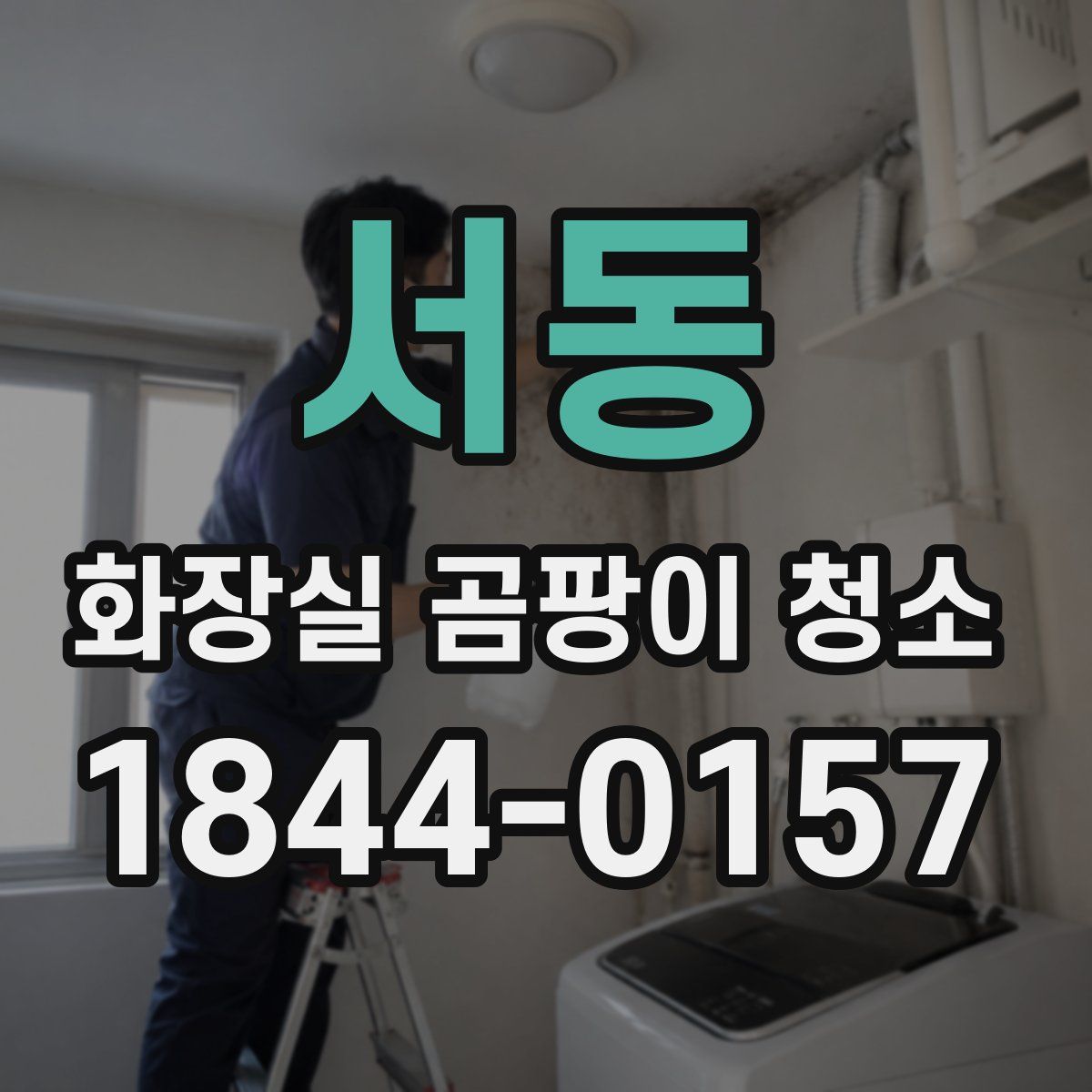서동 화장실 곰팡이 청소