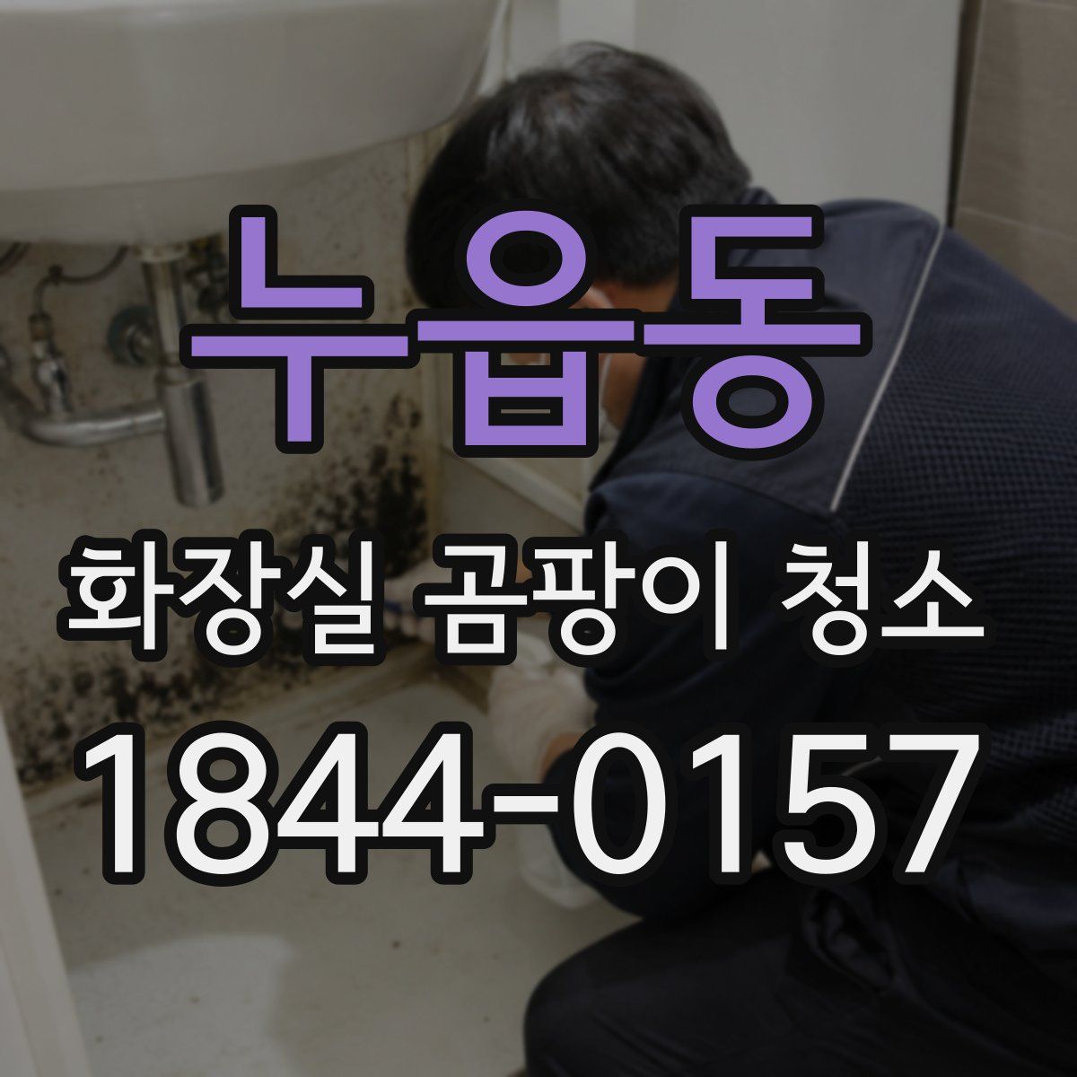 누읍동 화장실 곰팡이 청소
