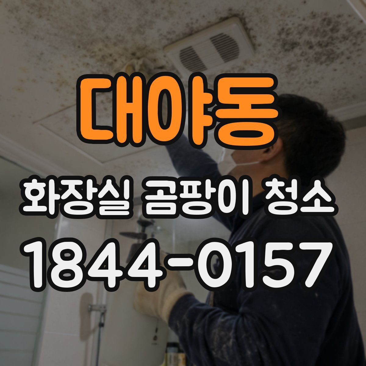 대야동 화장실 곰팡이 청소