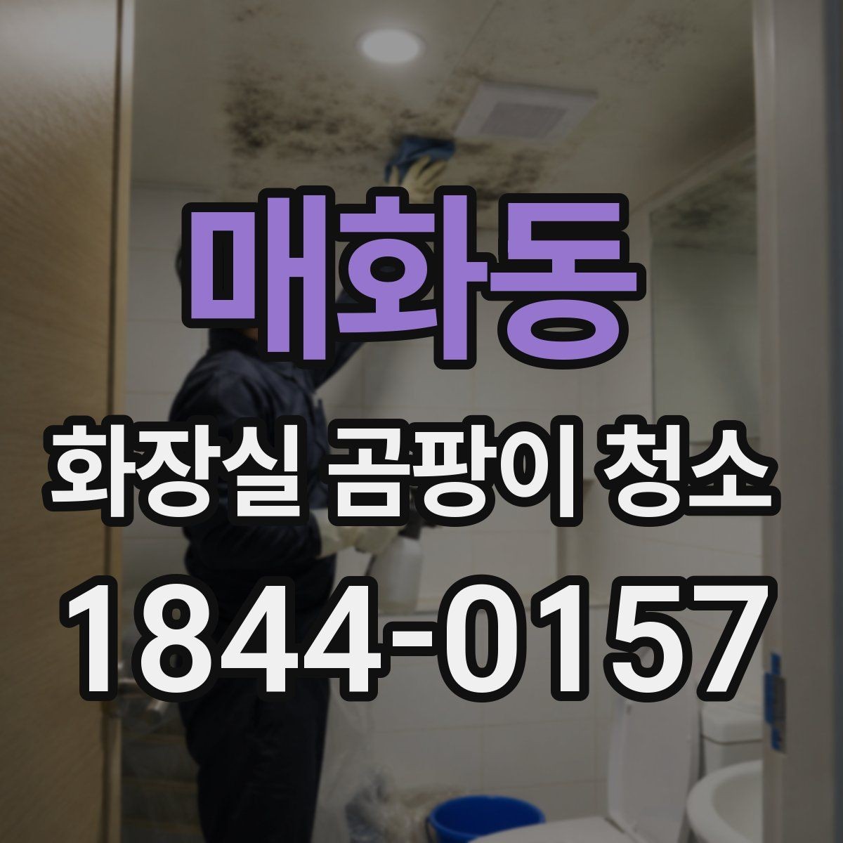 매화동 화장실 곰팡이 청소 자주 젖는 샤워 공간을 우선 정리하는 방식