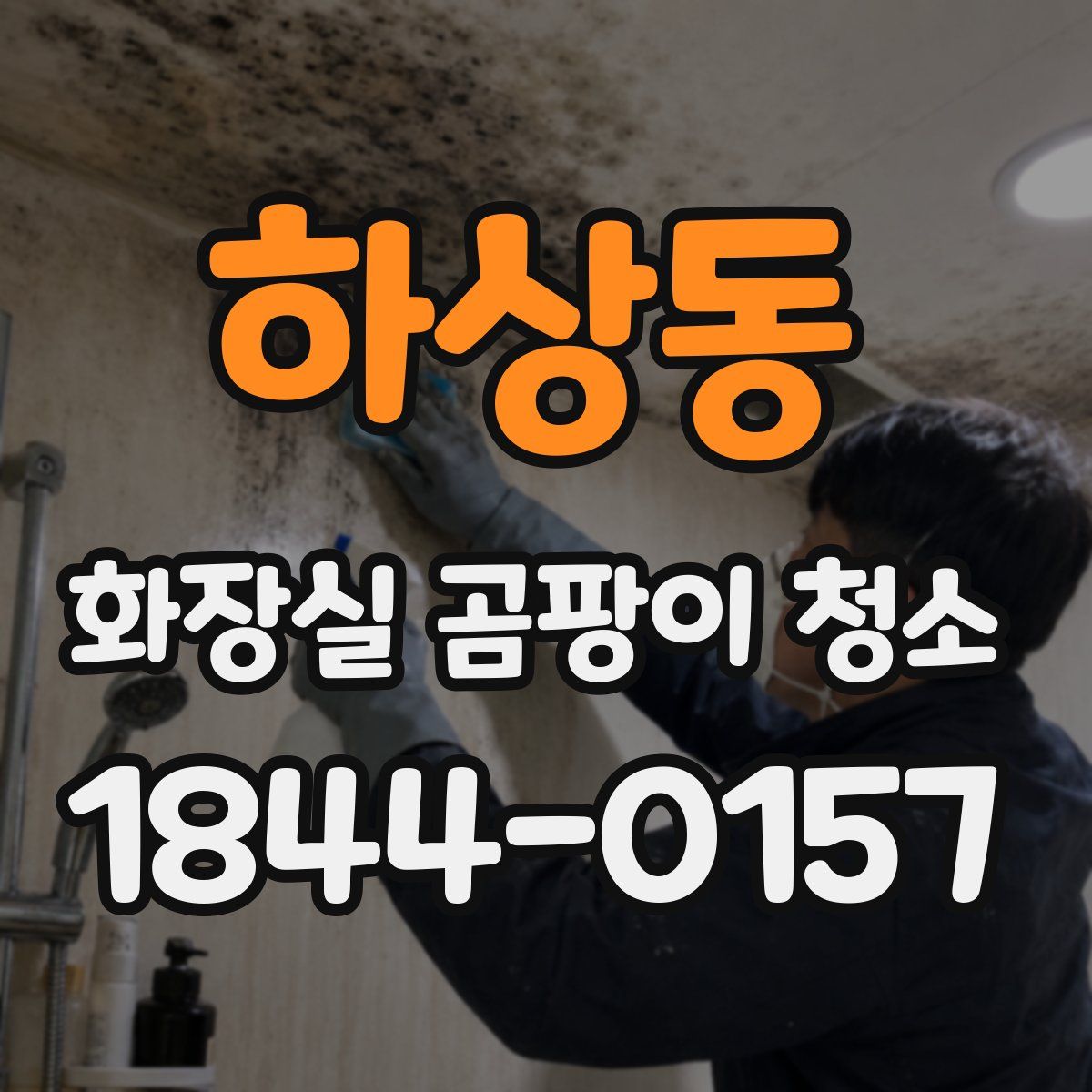 하상동 화장실 곰팡이 청소