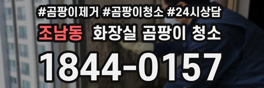 조남동 화장실 곰팡이 청소
