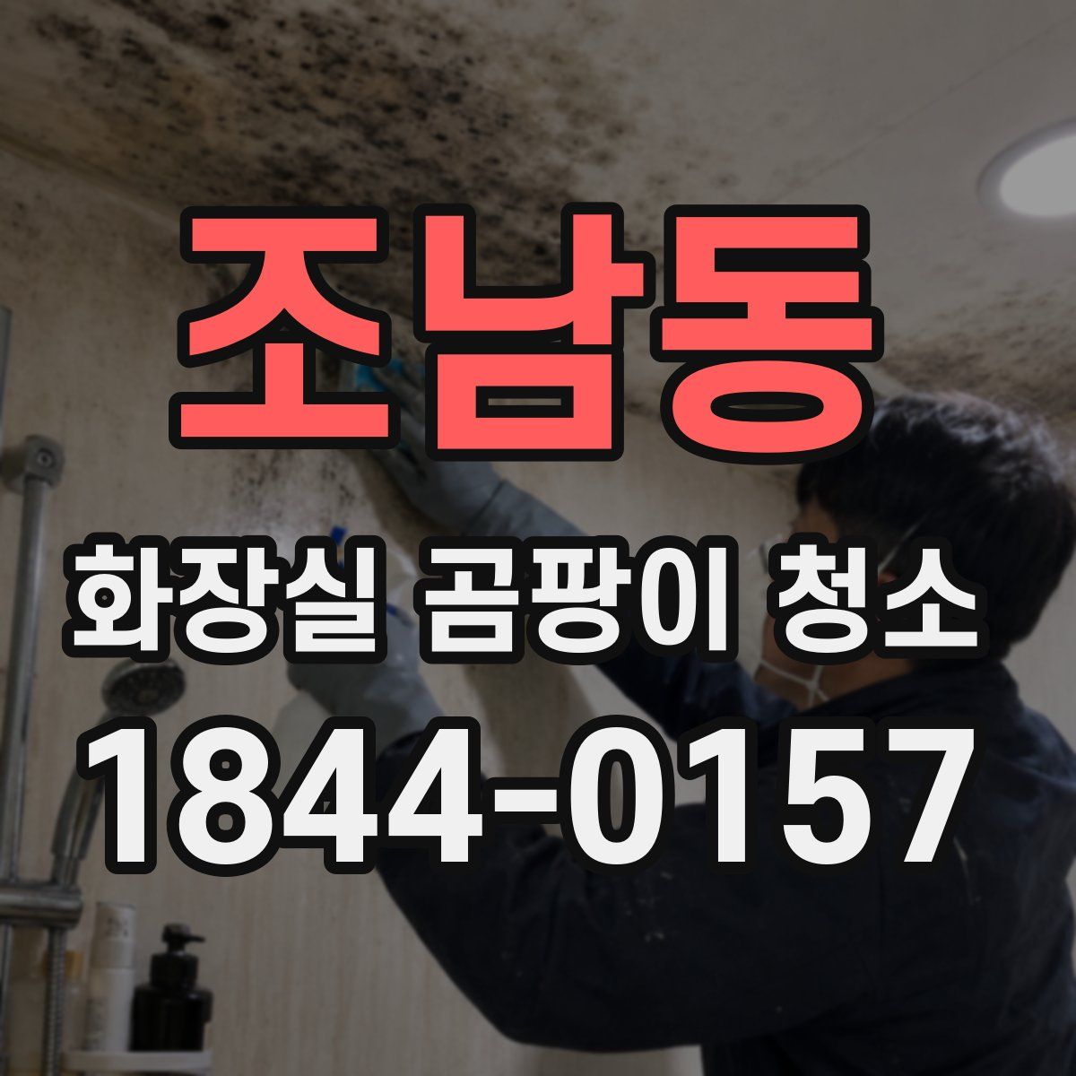 조남동 화장실 곰팡이 청소
