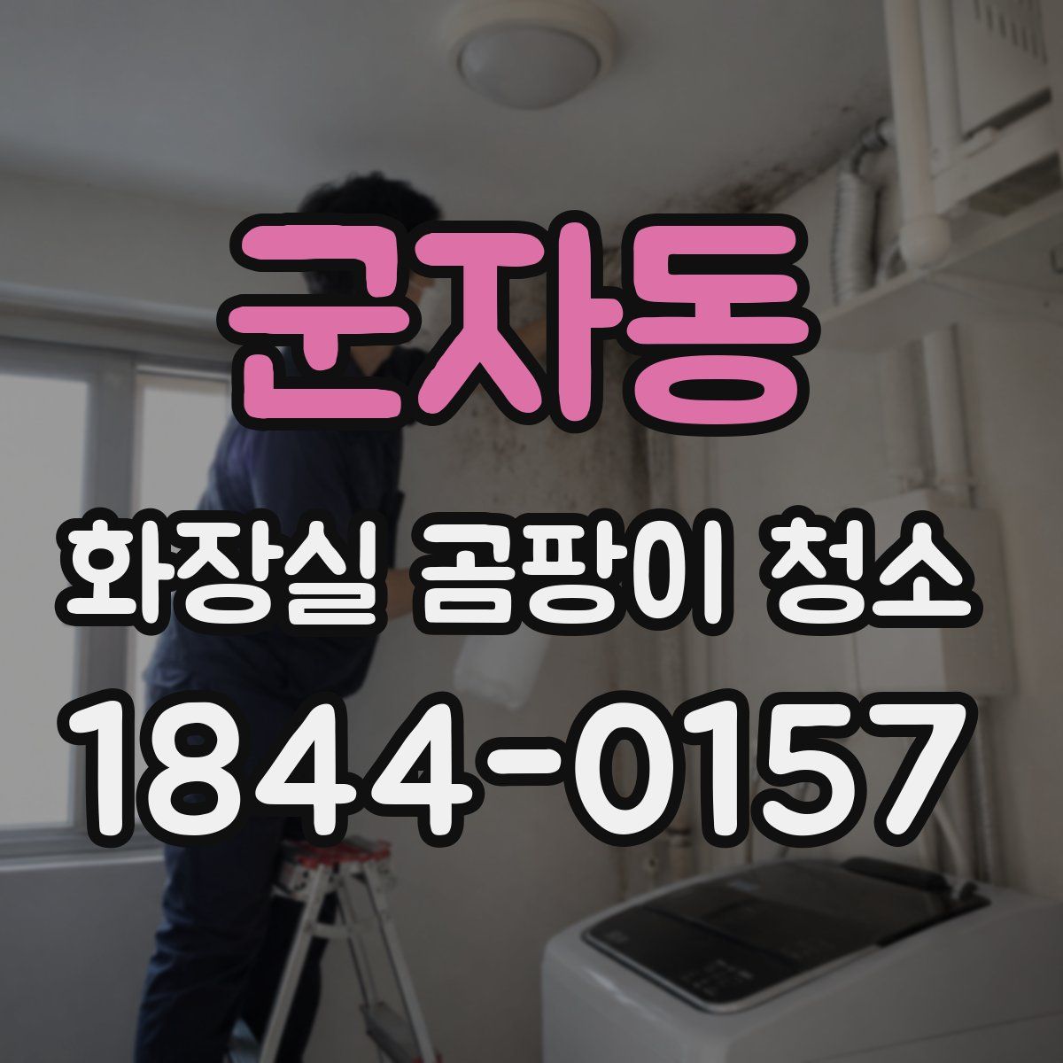 군자동 화장실 곰팡이 청소