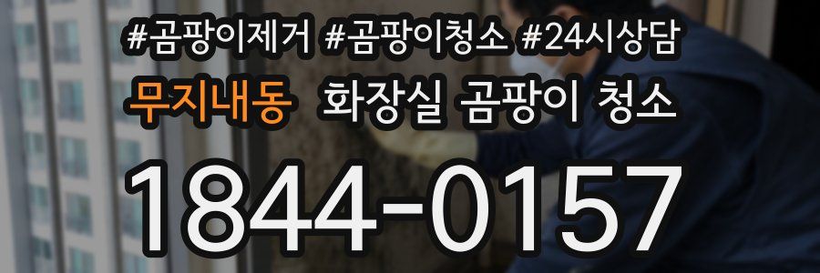 무지내동 화장실 곰팡이 청소