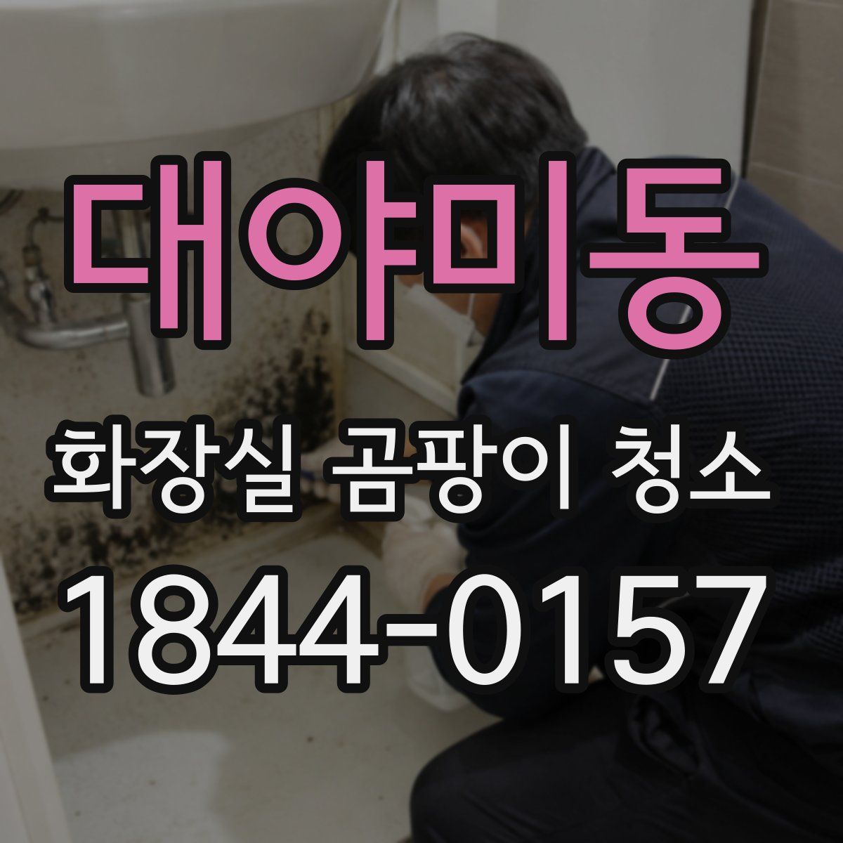 대야미동 화장실 곰팡이 청소
