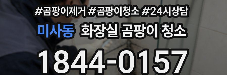 미사동 화장실 곰팡이 청소