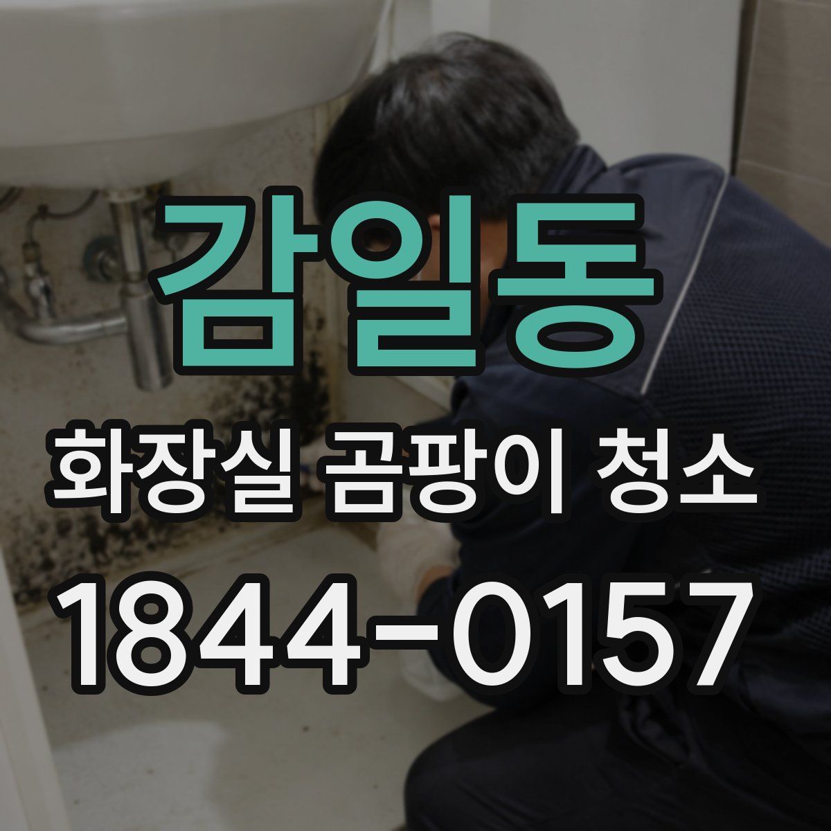 감일동 화장실 곰팡이 청소