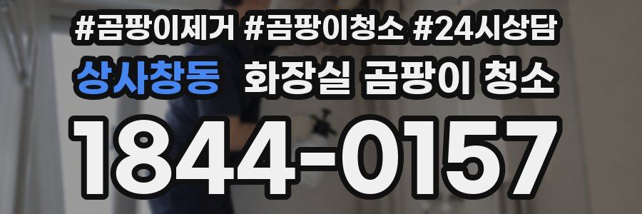 상사창동 화장실 곰팡이 청소