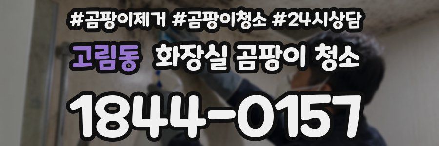 고림동 화장실 곰팡이 청소