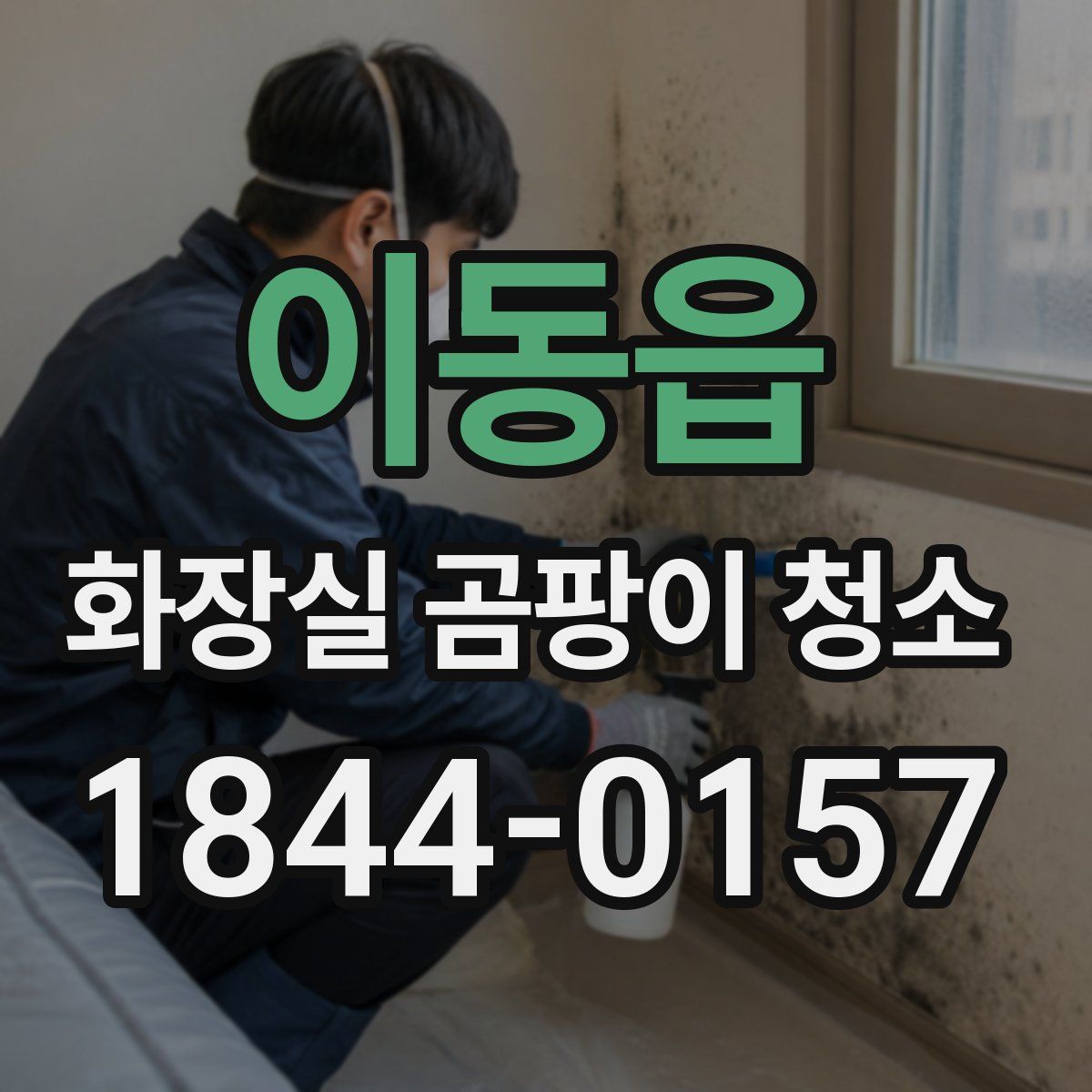 이동읍 화장실 곰팡이 청소