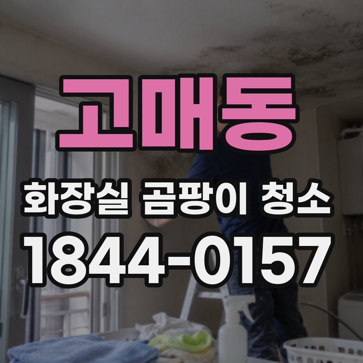 고매동 화장실 곰팡이 청소