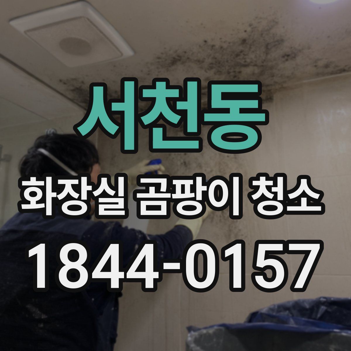 서천동 화장실 곰팡이 청소