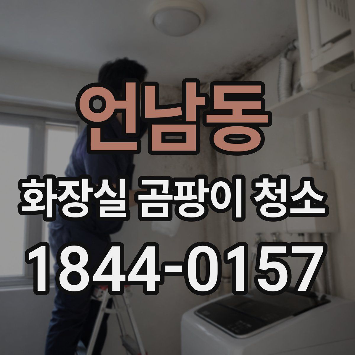 언남동 화장실 곰팡이 청소