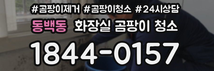동백동 화장실 곰팡이 청소